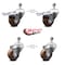 Service Caster 3.5 Inch High Temp Glass Filled Nylon 1/2 Inch Stem Caster Total Lock Brakes, 2PK SCC-TSTTL20S3514-GFNSHT-121315-2-S-2 - alternate 4